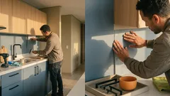 Cómo llevar el azul glaciar a tu cocina en 2026 sin que se sienta fría